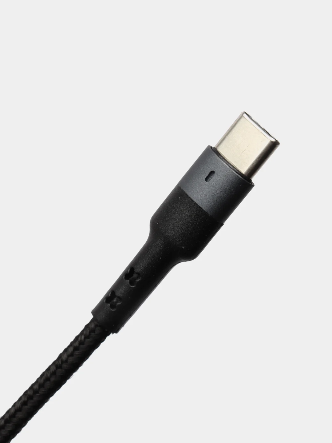 Кабель зарядка USB Type-C, U26 1o.m 2a нейлон, черный