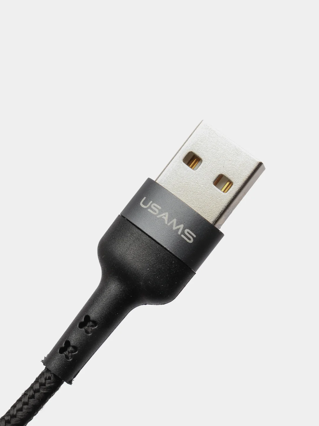 Кабель зарядка USB Type-C, U26 1o.m 2a нейлон, черный
