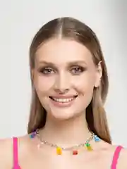 Цепочка украшение на шею с подвеской "Мишки"