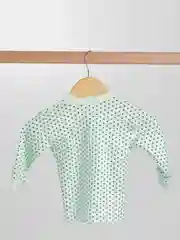 Зеленый распашонки