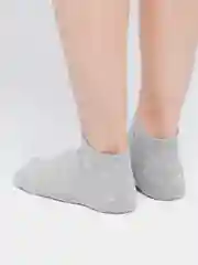 Серый женские носки короткие