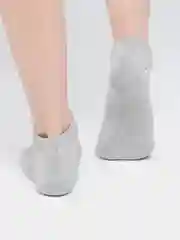 Серый женские носки короткие