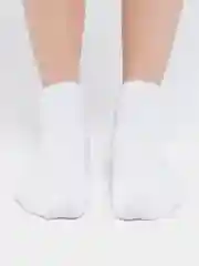 Белый женские носки короткие