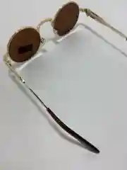 Бронзовый солнцезащитные очки унисекс
