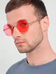 Очки круглые, солнцезащитные