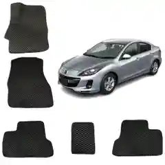 3-D Автомобильные EVA коврики для MAZDA 3 BL 2 поколение / Мазда 3 БЛ (2)