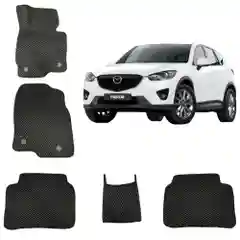 3D автомобильные EVA коврики для MAZDA СХ 5, 1 поколение / Мазда Ц Икс 5 (1)