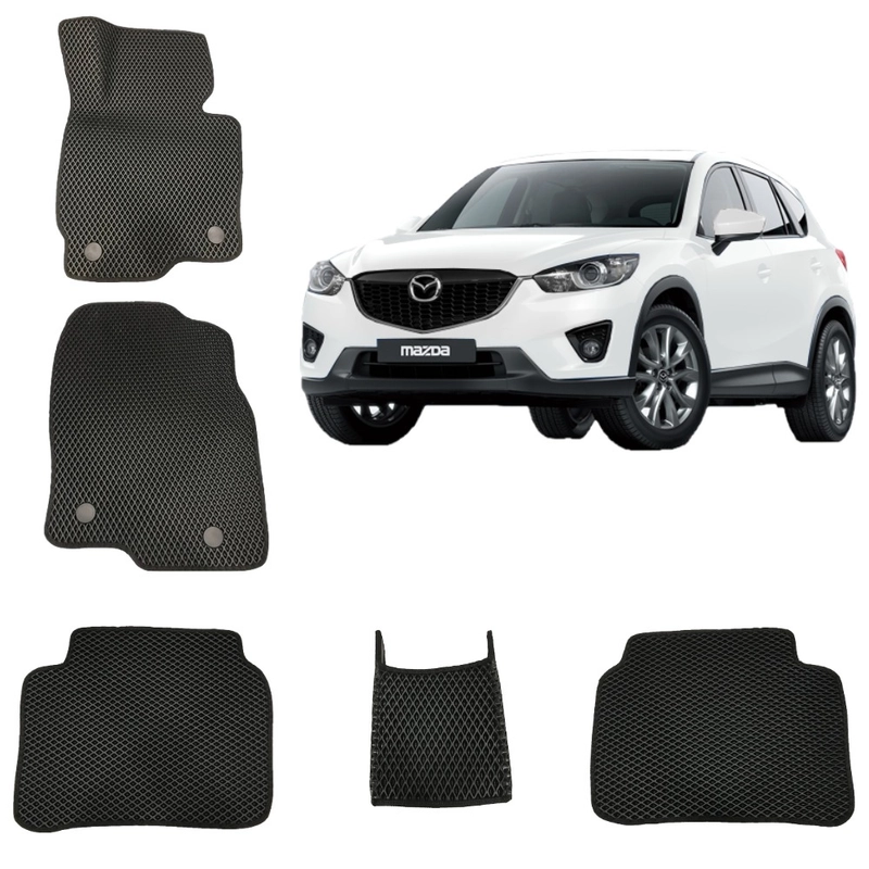 3D автомобильные EVA коврики для MAZDA СХ 5, 1 поколение / Мазда Ц Икс 5 (1)