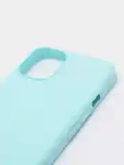 Ледяной чехол для iPhone 13, 13 Pro, 13 Pro Max силиконовый с микрофиброй
