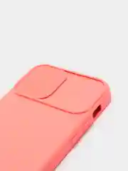 Пастельно-коралловый чехол для iPhone 11, 13, 12, Pro, Max, Mini, защита камеры, бархатный