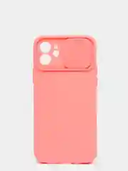 Пастельно-коралловый чехол для iPhone 11, 13, 12, Pro, Max, Mini, защита камеры, бархатный