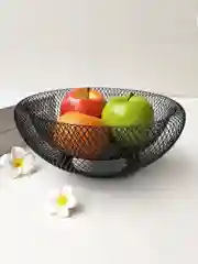 Зеленый фруктовница металлическая лофт конфетница, Корзина для фруктов и овощей ваза сушилка