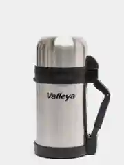 Термос универсальный Valleya, 1 л, для еды и напитков из нержавеющей стали