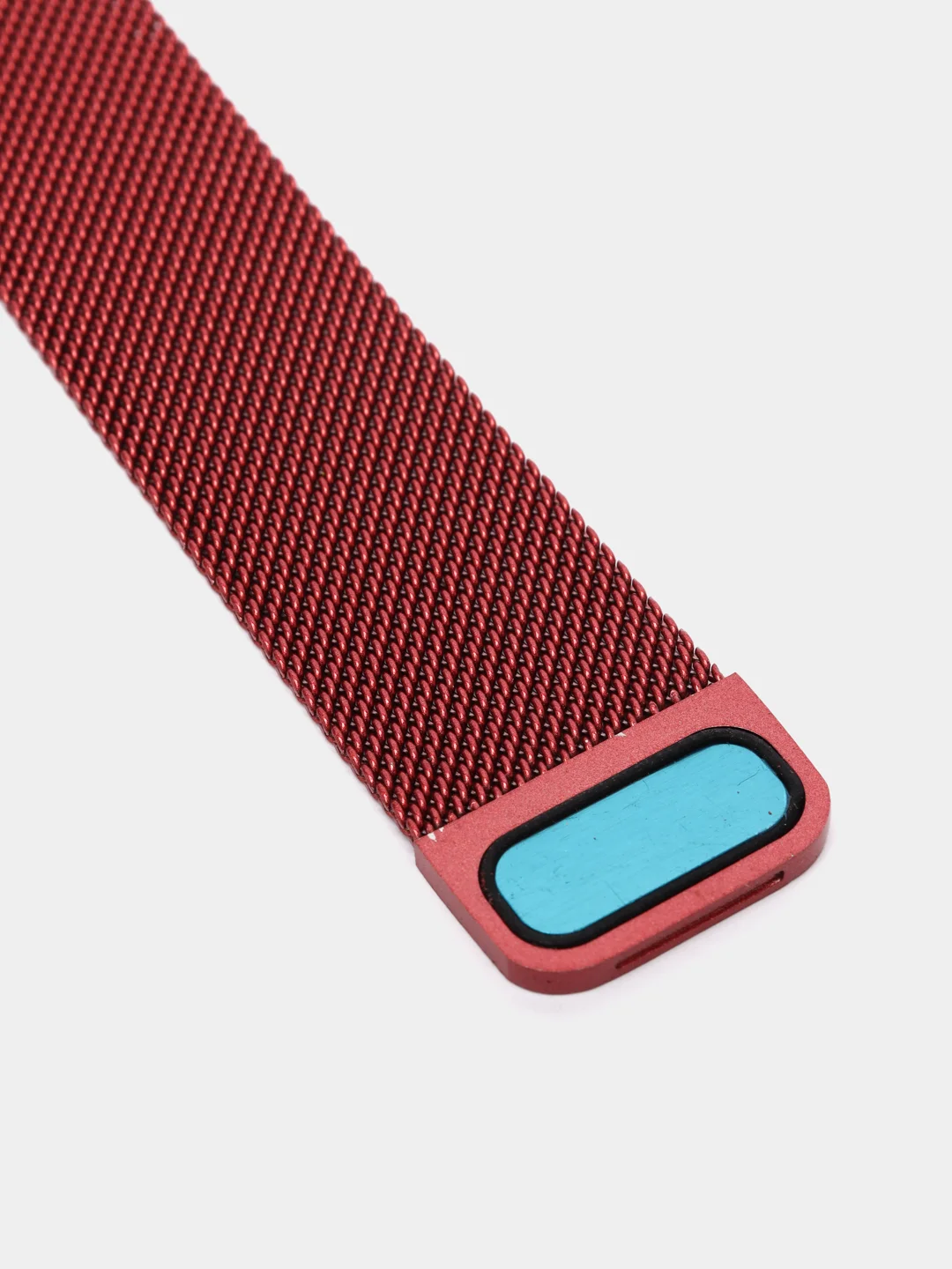 Красный металлический ремешок для Apple Watch 3, 4, 5, 6, SE , 7 на 38/42/40/44  "Миланская петля"