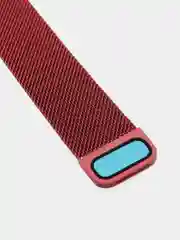 Красный металлический ремешок для Apple Watch 3, 4, 5, 6, SE , 7 на 38/42/40/44  "Миланская петля"