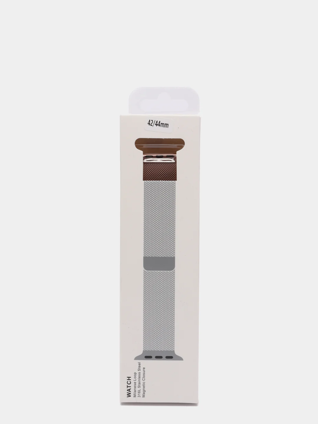 Розовый металлический ремешок для Apple Watch 3, 4, 5, 6, SE , 7 на 38/42/40/44  "Миланская петля"