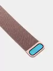 Розовый металлический ремешок для Apple Watch 3, 4, 5, 6, SE , 7 на 38/42/40/44  "Миланская петля"