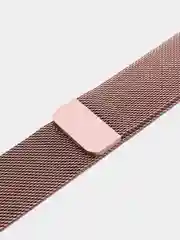 Розовый металлический ремешок для Apple Watch 3, 4, 5, 6, SE , 7 на 38/42/40/44  "Миланская петля"