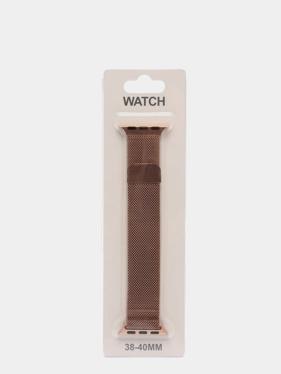 Золотой металлический ремешок для Apple Watch 3, 4, 5, 6, SE , 7 на 38/42/40/44  "Миланская петля"