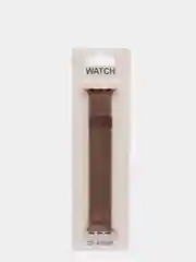 Золотой металлический ремешок для Apple Watch 3, 4, 5, 6, SE , 7 на 38/42/40/44  "Миланская петля"