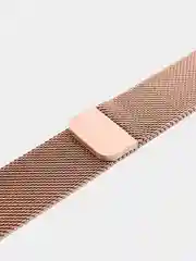 Золотой металлический ремешок для Apple Watch 3, 4, 5, 6, SE , 7 на 38/42/40/44  "Миланская петля"