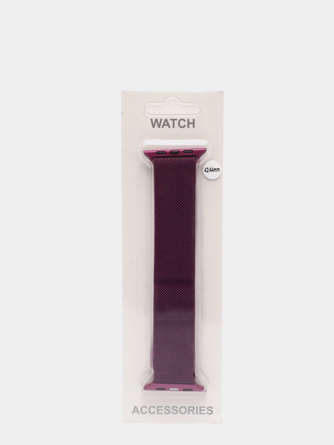 Фиолетовый металлический ремешок для Apple Watch 3, 4, 5, 6, SE , 7 на 38/42/40/44  "Миланская петля"