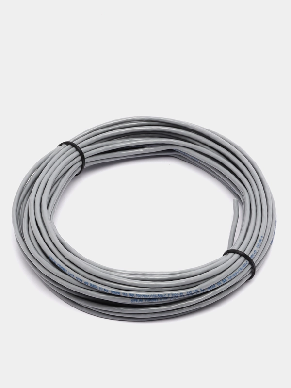 Внутренний интернет кабель. Витая пара UTP 4 пары, Cat.5е 24AWG Cu (Чистая медь класса А)