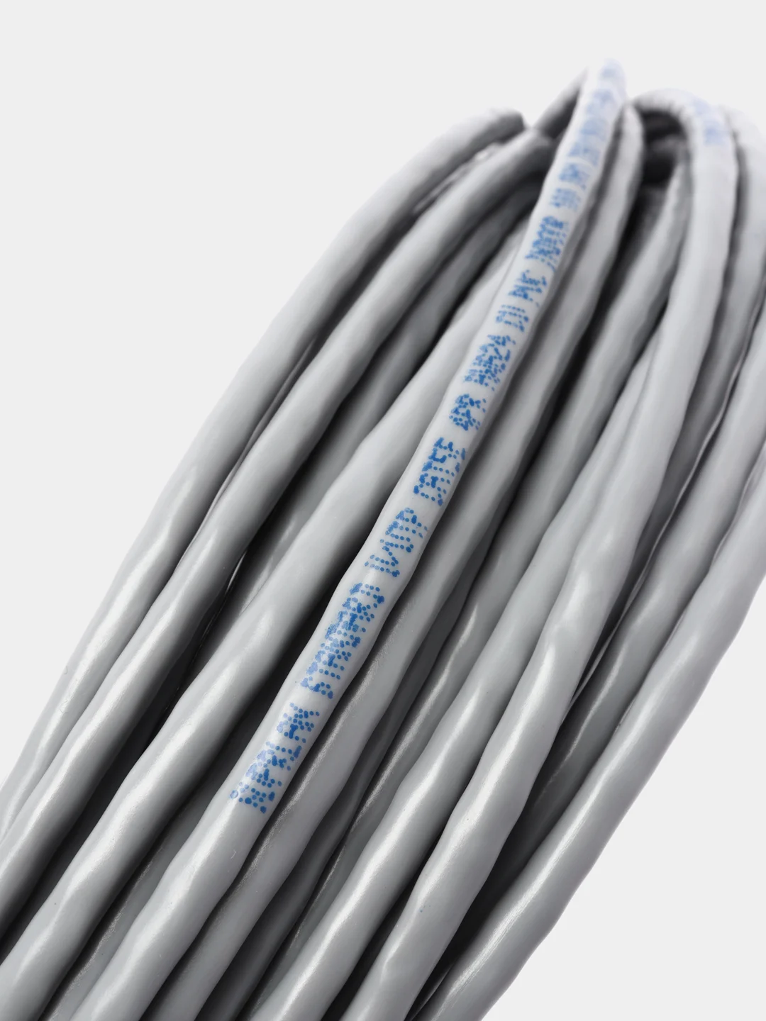 Внутренний интернет кабель. Витая пара UTP 4 пары, Cat.5е 24AWG Cu (Чистая медь класса А)