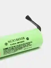 Аккумулятор литий-ионный 18650 Liitokala NCR18650B 3400mah с лепестками для пайки