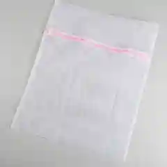Мешок для стирки белья Доляна, 40х50 см, мелкая сетка, цвет белый