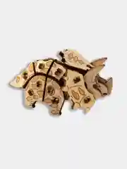 Деревянный конструктор UNIWOOD UNIT Трицератопс с дополненной реальностью / Динозавр
