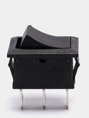 Переключатель KCD1-101 on-on черный (6A 250VAC) (3 контакта) (5 штук)