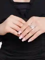 Серебряный кольцо "Фольга"