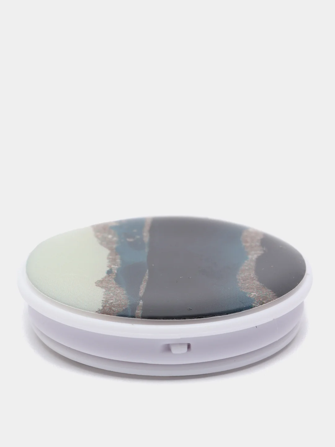 Морской попсокет Popsocket, акрил подставка держатель телефона наушников Яркие краски золото волны
