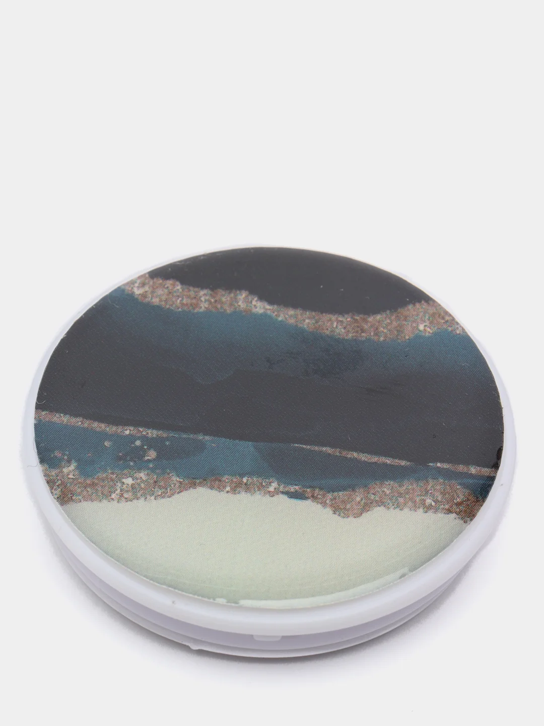 Морской попсокет Popsocket, акрил подставка держатель телефона наушников Яркие краски золото волны