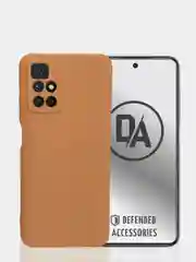 Манго чехол для Xiaomi Redmi 10 (6.5 дюйма) силиконовый с замшей внутри