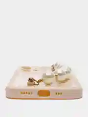 Чехол для iPhone 11 / 12 / 6 / 7 / 8 / SE2020 с Жемчужинами SiliconCase