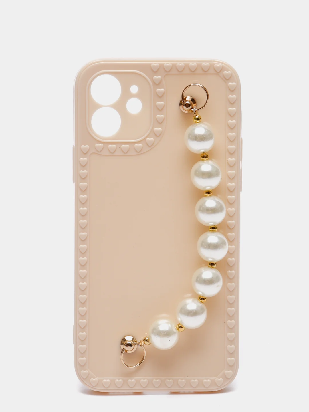 Чехол для iPhone 11 / 12 / 6 / 7 / 8 / SE2020 с Жемчужинами SiliconCase