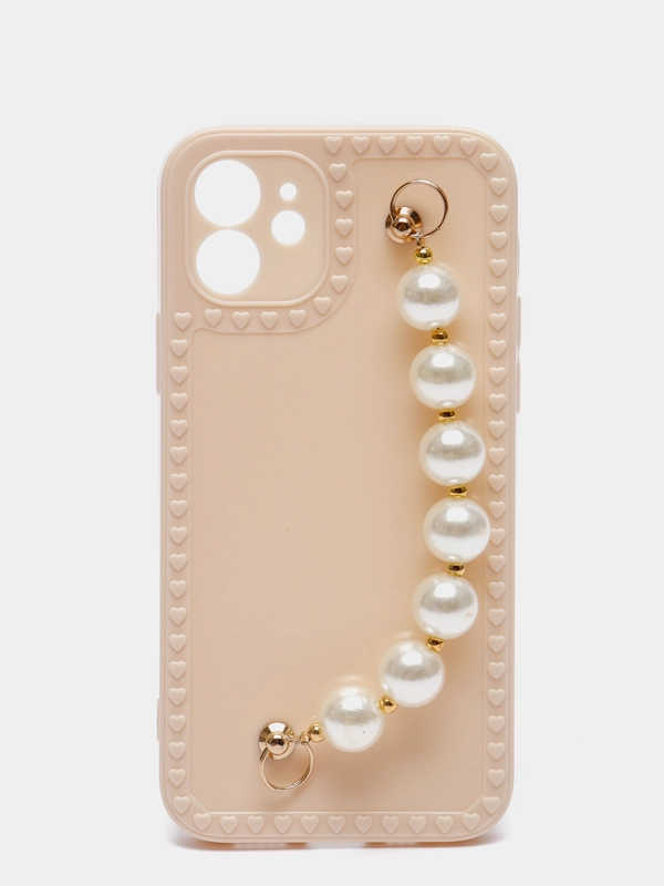 Чехол для iPhone 11 / 12 / 6 / 7 / 8 / SE2020 с Жемчужинами SiliconCase