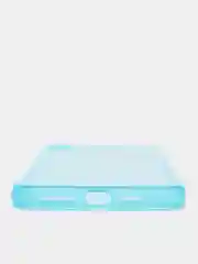 Голубой чехол для Apple iPhone XS Max силиконовый