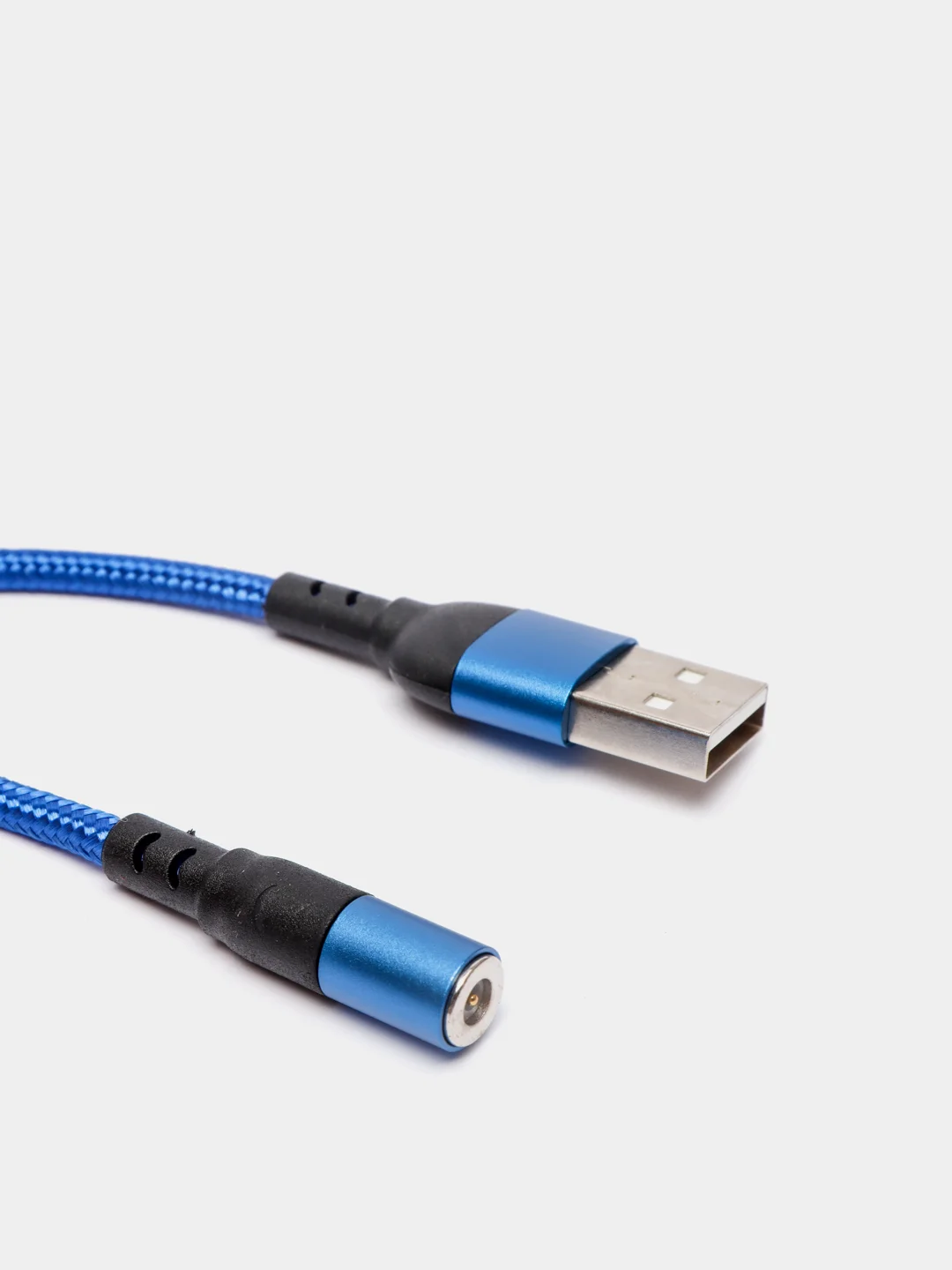 Синий магнитный кабель Fonken USB