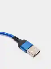 Синий магнитный кабель Fonken USB