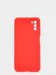 Красный чехол для Xiaomi Poco M3 матовый