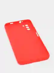 Красный чехол для Xiaomi Poco M3 матовый