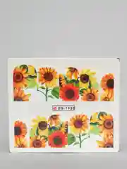 Наклейки для ногтей, слайдеры, стикеры, для ногтей (водные) - Sun Flower BN1933