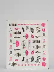Наклейки для ногтей, слайдеры, стикеры, для ногтей (водные) - Style girl BN1077