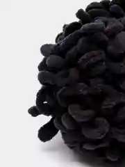 Черный пряжа Alize Puffy fine