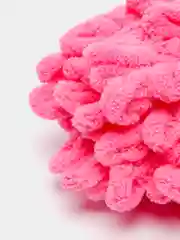 Фуксия пряжа Alize Puffy петельки