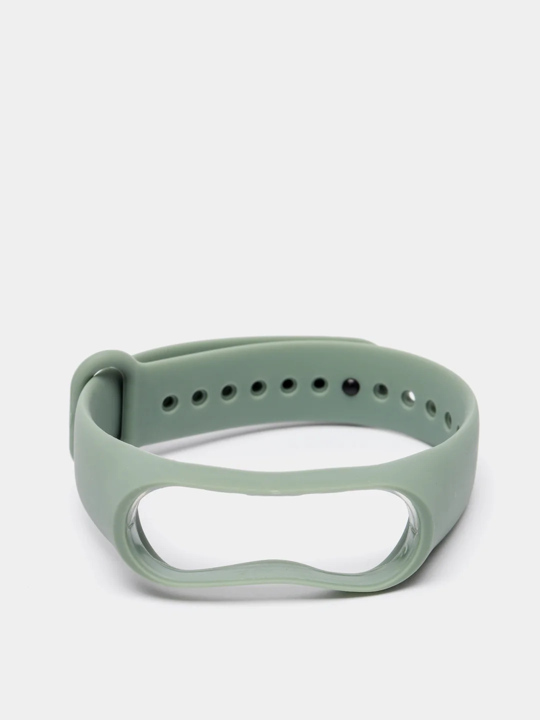 Зелёный хаки силиконовый ремешок Xiaomi Mi Band 3/4