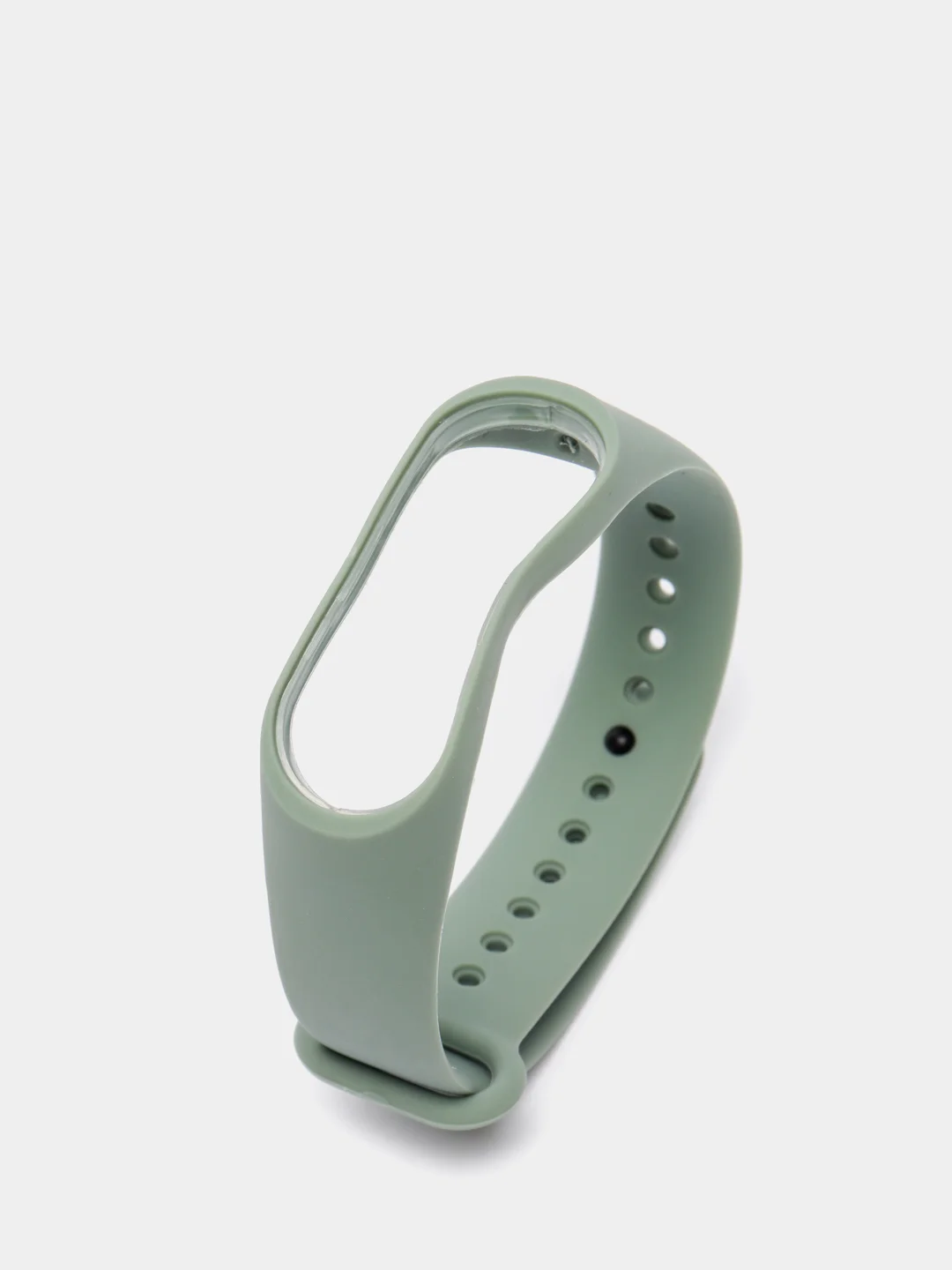 Зелёный хаки силиконовый ремешок Xiaomi Mi Band 3/4